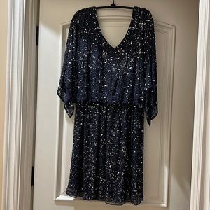 👗: Pissarro Nights batwing sequin dress